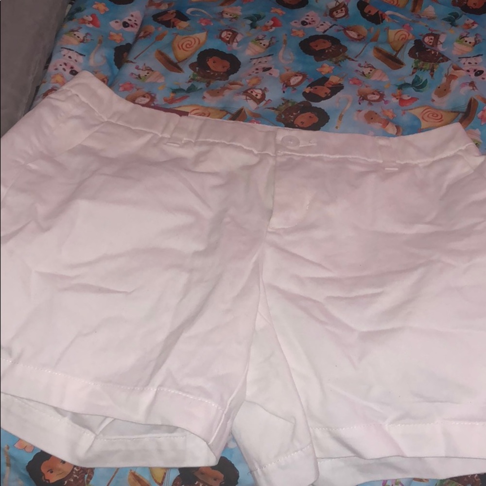 White Chino Shorts